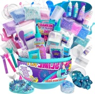 ZESTAW DO SAMODZIELNEGO ROBIENIA SLIME JAJKO NIESPODZIANKA - SUPER PREZENT!