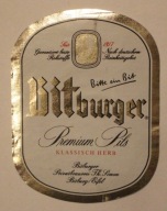 ETYKIETA - Bitburger - Premium Pils - KLASSICH HERB