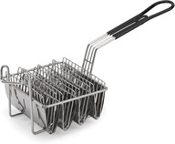 Taco Fry Basket Tortille z uchwytem Grip Stal nierdzewna 4 siatki