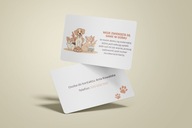 Karta ratunkowa PVC -„Mój kot i pies są sami w domu” | Zwierzęta same