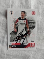 Karta match attax autograf Eintracht Frankfurt Champions League Robin Koch