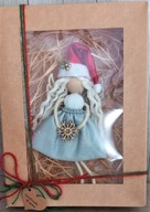 Aniołek handmade - makrama