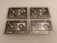 MC / Kaseta magnetofonowa BASF Chrome Super II 90 / 4 Sztuki