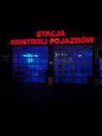 LITERY PODŚWIETLANE PRZESTRZENNE 3D LED STACJA KONTROLI POJAZDÓW