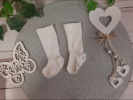 Skarpetki podkolanówki niemowlęce r. 0-6mies