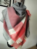 Efektowna chusta apaszka mięsista cieplutka fajne kolorki extra