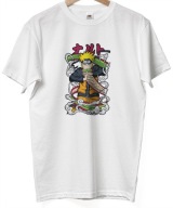 Naruto Manga Anime Konoha prezent Męska koszulka