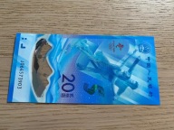 Chiny - 20 yuan - 2022 - UNC