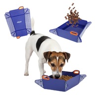 SKŁADANA MISKA DLA PSA DO SAMOCHODU PODRÓŻNA DESKA 2W1 NA KARMĘ WODĘ