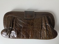 Piękna skórzana mini torebeczka kopertówka Angel Jackson Chandra