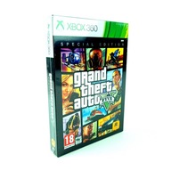 NOWA GRAND THEFT AUTO V GTA 5 SPECIAL EDITION STEELBOOK XBOX 360 PAL ENG PL