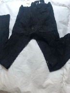 Mango MNG crop top koronka impreza S