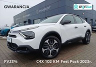 Citroen C4X 242 C4X 1.2 Feel Pack 102 KM I wl. GWARANCJA FV23