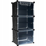 Półka na Buty Regał Szafka Stojak Obuwie Organizer Moduł 6 Półek Modułowa