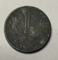 moneta Czechy i Morawy 1 korona 1944