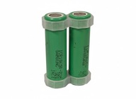 Uchwyt mocujący do Ogniw 18650 1x2 koszyk siatka dystansowa Transparentny