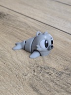 Breloczek Foka 3d - Brelok Druk3d fidget Keychain mixGadzet