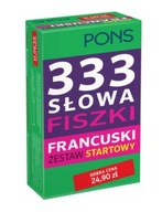 Fiszki 333 słowa Fracuski zestaw startowy