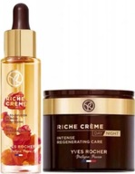 Yves Rocher 1 x Riche Creme Dzień/Noc 75ml + Różane Serum w olejku