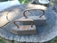 STARE ŻELAZKO 2 SZTUKI