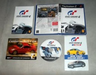 GRAN TURISMO 4 REAL DRIVING SIMULATOR PS2 POLYPHONY + POCZTÓWKA + FOLDER