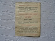 AKUMULATORY KWASOWE ROZRUCHOWE INSTRUKCJA OBSŁUGI