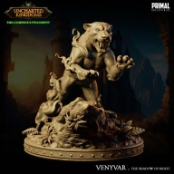 Panther Venyvar - CoE - figurka RPG DnD D&D - druk 3D 14K