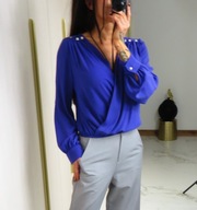 %%%%%% KONTATTO bluzka fioletowa r.M