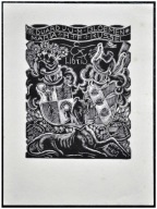 *KP* Mrożewski Stefan (1) Ex libris Eduard Bloemen * Maria H F Russel, X2