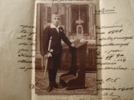 Kalisz Babina - stare zdjęcie z 1932 - chłopiec, komunia