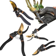 SEKATOR NOŻYCE OGRODOWY DO CIĘCIA GAŁĘZI KWIATÓW KRZEWÓW STALOWY RĘCZNY