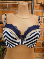 M&S Ceriso biustonosz bras bra stanik plunge duża miska 70E 32E