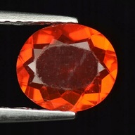 Opal meksykański _ ognisty - na złoty pierścionek, sygnet _ 0.66 ct _ Wideo