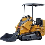 MINIŁADOWARKA GĄSIENICOWA 13,5 KM, WAGA 750 KG, UNOSZENIE 600 KG + GŁOWICE