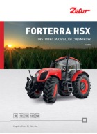Zetor Forterra HSX 100, 110, 120, 130, 140 - instrukcja obsługi PL (2015)