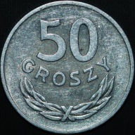 50 groszy 1949 Al - ładny egzemplarz
