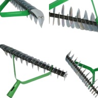 GRABIE AERATOR DO NAPOWIETRZANIA DO TRAWY DO GLEBY DWUSTRONNE DO OGRODU