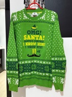 Ś George świąteczny Bożonarodzeniowy oczekiwanie na Świętego Mikołaja M