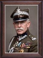 Obraz Mariusz Zaruski portret w drewnianej ramie ze szkłem