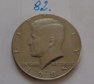 HALF DOLLAR z 1985 roku lit P - KENNEDY
