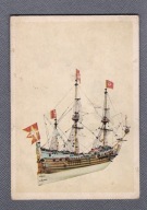 Statek model BW Ruch pocztówka 126