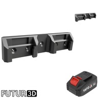 Uchwyt podwójny na akumulator YATO 18V LI-ION z blokadą