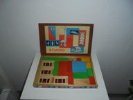 STARE DREWNIANE KLOCKI PRL