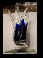 Wazonik,flakonik ozdobny 2-kolorowy