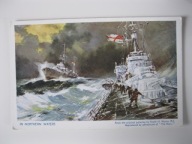 Okręt wojenny z Anglia z przed 1945 r.