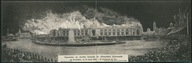 Panorama du terrible Incendie de l'Exposition Universelle de Bruxelles 1910