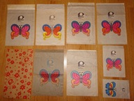 PEWEX, torebki papierowe Pewex, torebki papierowe Prl, Pewex, 9 sztuk