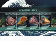 Dżibuti 2016 ** cena 8,90 zł kat.8€ (5)- muszle