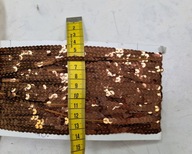 Cekiny na sznurku taśma cekinowa