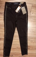 Jeans Medicine Denim 36 czarne Super Skinny